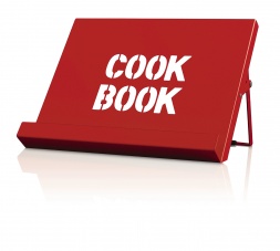 Cook Book Stand in Red by CKS Zeal